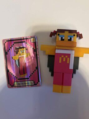 McDonalds Happy Meal Minecraft Birdie with Wings Toy